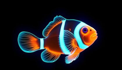 Bioluminescent Clownfish