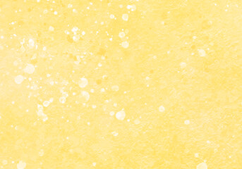 シンプルなパステルカラーの黄色背景