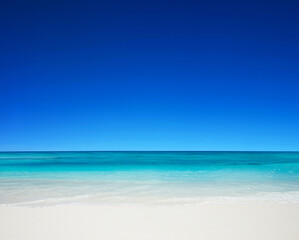 Blue sunny sea water surface