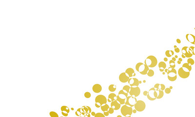 円を重ねたクールでシンプルな背景3