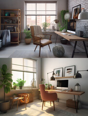 Work from home office
