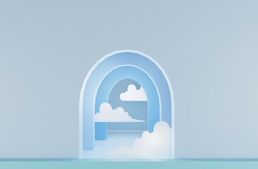 arch in the sky 3D