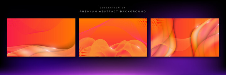 Abstract red geometric shapes vector technology background, for design brochure, website, flyer. Geometric 3d shapes wallpaper for poster, certificate, presentation, landing page