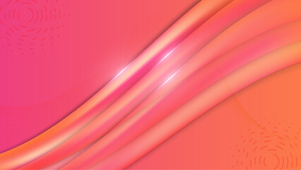 Vector red gradient dynamic abstract lines background