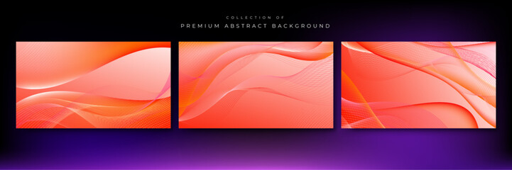 Geometric red shapes abstract modern technology background design. Vector abstract graphic presentation design banner pattern wallpaper background web template.