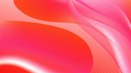 Vector red gradient minimalist background