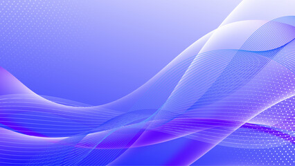 Vector blue purple gradient minimalist background
