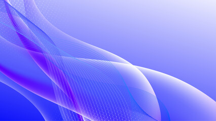 Modern blue purple abstract presentation background with stripes lines