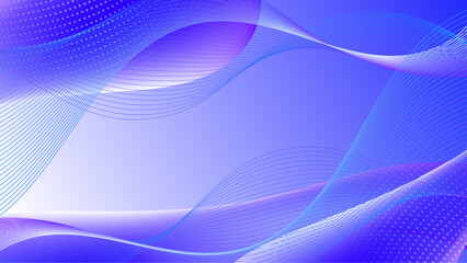 Modern blue purple abstract presentation background with stripes lines