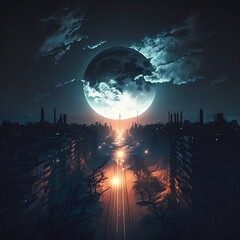How to Take Stunning Photos of City Lights at Night (ai generated)
