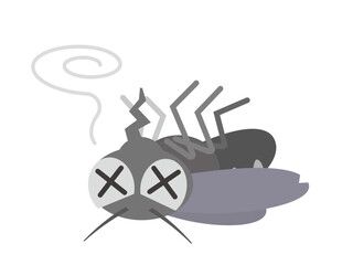 死んだ蚊