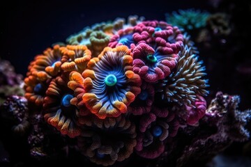 Fototapeta na wymiar Exquisite Hermatypic Coral Gardens of the Sea 3