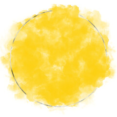 yellow bg frame