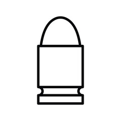 bullet icon vector design template in white background