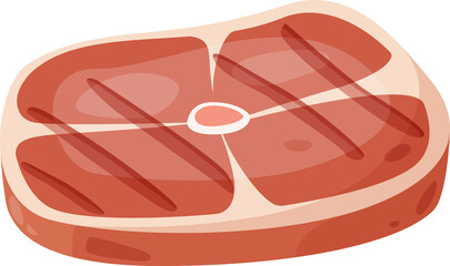 Meat products: beef steaks, Grilled meat. Grilled steak, beef meats, filet mignon . PNG drawing. illustration. Beef for barbecue, cartoon steak pork illustration
