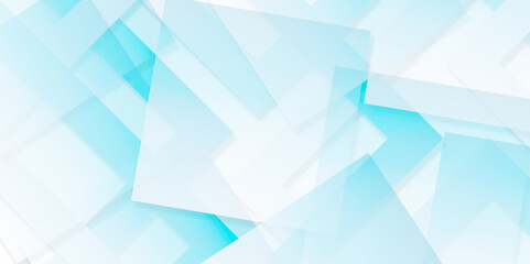 abstract soft blue and white square technology communication concept vector background. 