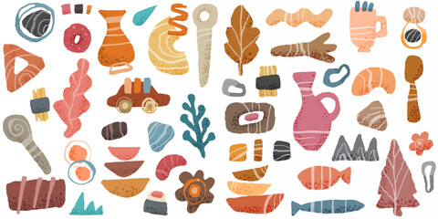 abstract doodles for decoration