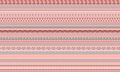 Ikat ethnic vector abstract beautiful art. Ikat seamless pattern for background,fabric,wrapping,clothing,wallpaper,Batik,carpet,embroidery style