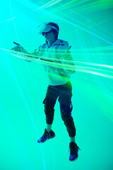 Obraz premium boy in VR