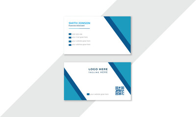 Creative business card template, Modern business card design