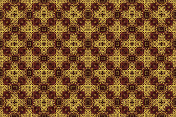 Abstract seamless pattern, seamless wallpaper, seamless background designed for use for interior, wallpaper, fabric, curtain, carpet, clothing, Batik, satin, background, illustration, Embroidery style