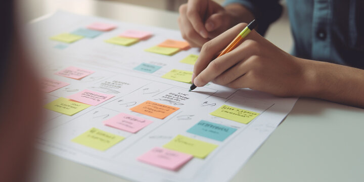 the concept of creating and developing a project. Generative AI