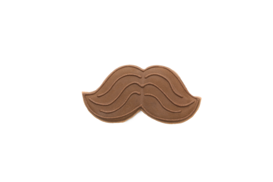 Father's day cookie isolated on white background, PNG