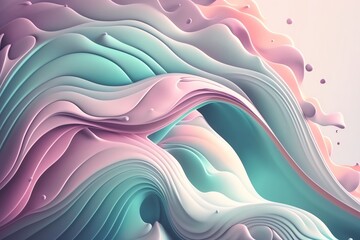 Abstract pastel color background. Colored background. Generative AI