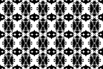 Abstract seamless pattern, seamless wallpaper, seamless background designed for use for interior, wallpaper, fabric, curtain, carpet, clothing, Batik, satin, background, illustration, Embroidery style