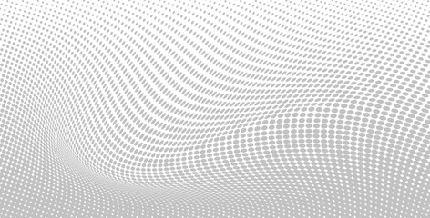 Abstract halftone dots background. Halftone effect vector pattern.