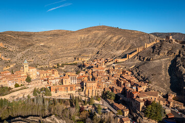 Fototapeta na wymiar Stunning Views over Albarracín, Teruel, Spain