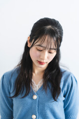 Obraz premium 爽やかな若い女性