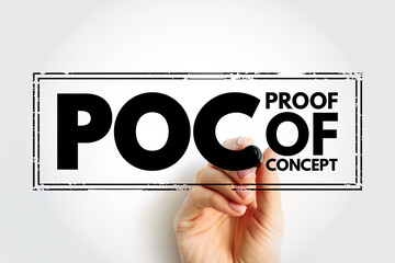 POC Proof Of Concept  - realization of a certain method or idea in order to demonstrate its...
