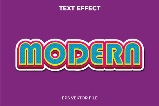 Editable text style effect - Lords text style theme