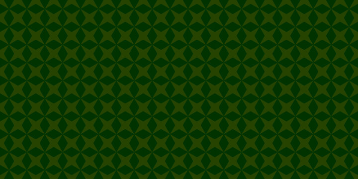 Abstract Green Black geometric seamless pattern. Repeating background Retro Geometric motif Fabric design Textile swatch Dress man shirt fashion garment wrap allover print. Basic pattern Tile. Simple