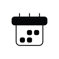 Calendar icon vector stock.