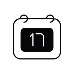 Calendar icon vector stock.