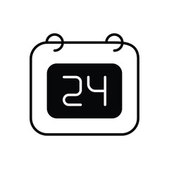 Calendar icon vector stock.