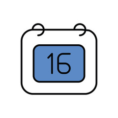 Calendar icon vector stock.