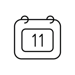 Calendar icon vector stock.
