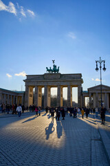 Brandenburger Tor gate in central Berlin, Germany © Adrian Solumsmo