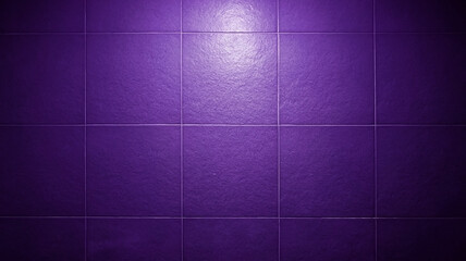 Naklejka premium abstract violet large rustic abstract tile pattern. close up gradient purple square tile pattern with light from above used as background. slate tile ceramic for modern interior decoration style.