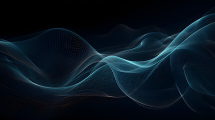 Obraz premium Abstract light effect blue texture wallpaper