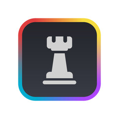 Rook - Pictogram (icon) 