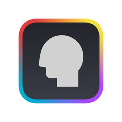 Head - Pictogram (icon) 