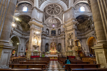 Fototapeta na wymiar Granada, interno cattedrale