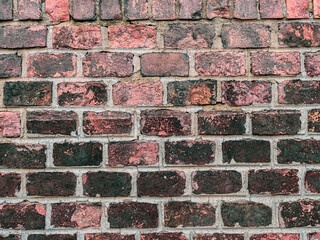 retro brick wall background 