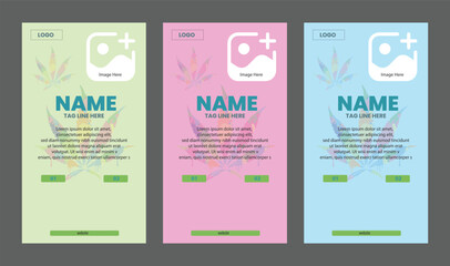 Abstract Presentation Templates, Infographic elements Template design set for Brochures, flyer, report, Questions and Answers, social networks, talk bubbles vector, profile, Website design, Webpage