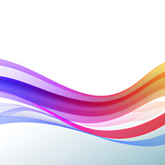 Abstract colorful background with wave 