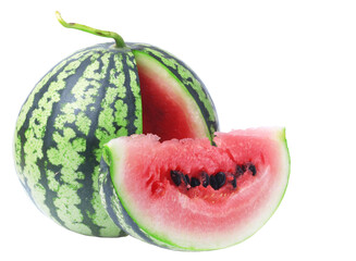 Watermelon isolated on white